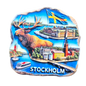 Stockholm Souvenir Magnet by SOUVENIRS SHOP