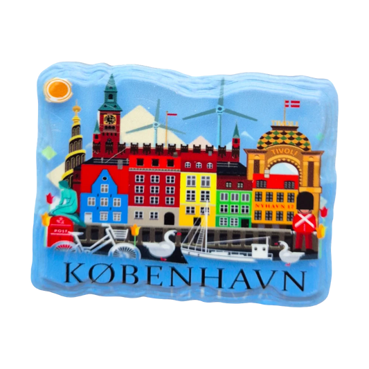 Copenhagen fridge magnet