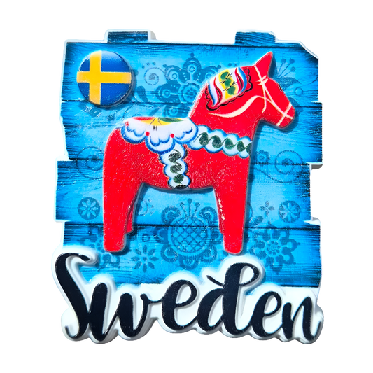 Dala Horse Magnet Souvenir from SOUVENIRS SHOP