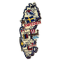 Sweden Map Fridge Magnet by Souvenirs Shop