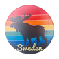 Sweden Moose Fridge Magnet - Unique Souvenir Gift