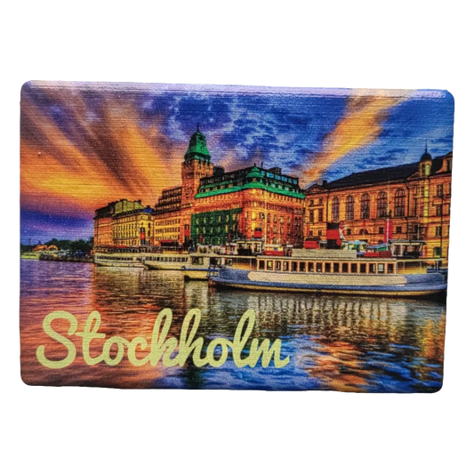 Stockholm fridge magnet