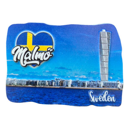 Malmö 3D Fridge Magnet | Souvenirs Shop Collection
