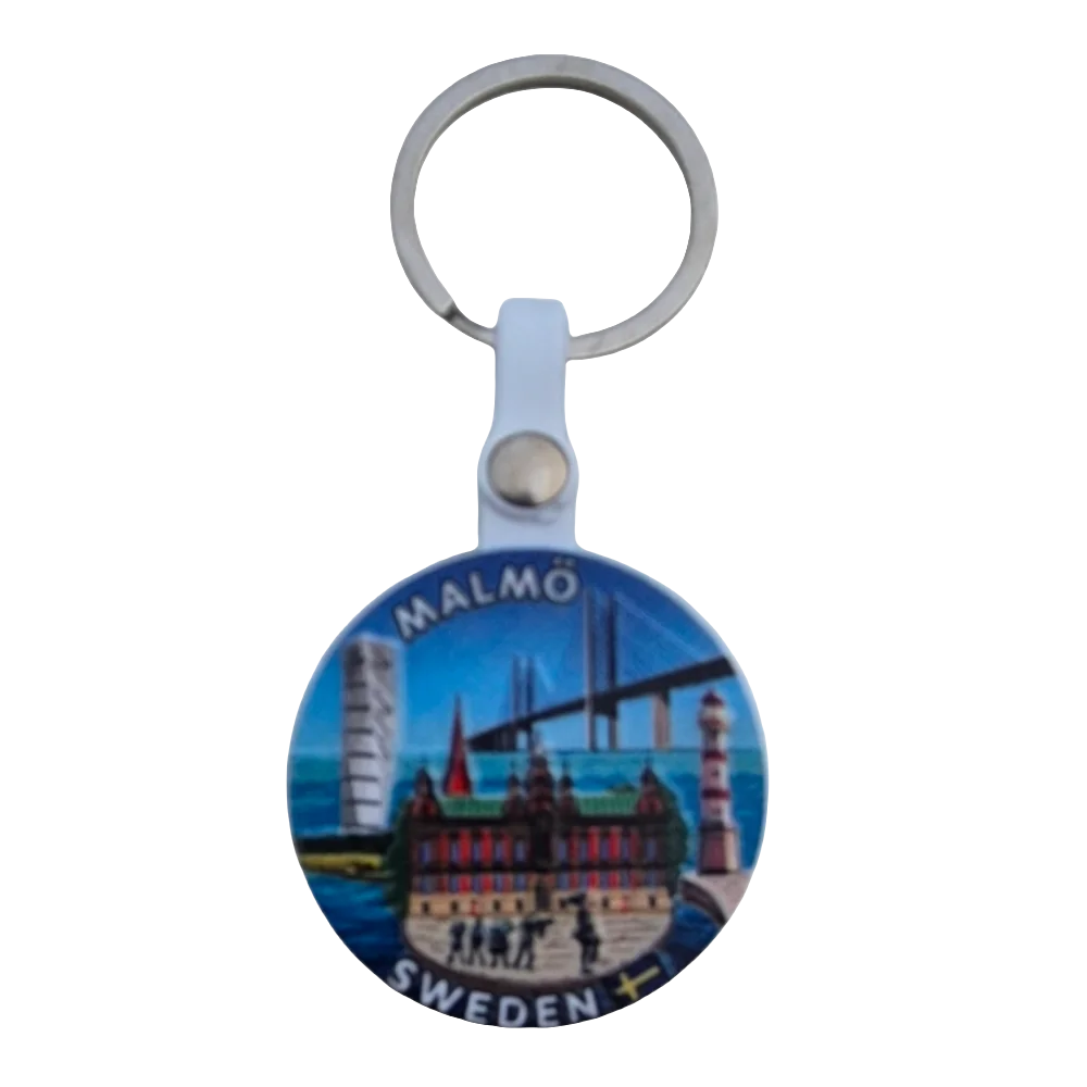 Malmö Souvenir Keychain by SOUVENIRS SHOP