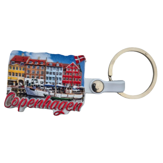 Copenhagen City Keychain - Souvenirs Shop Design