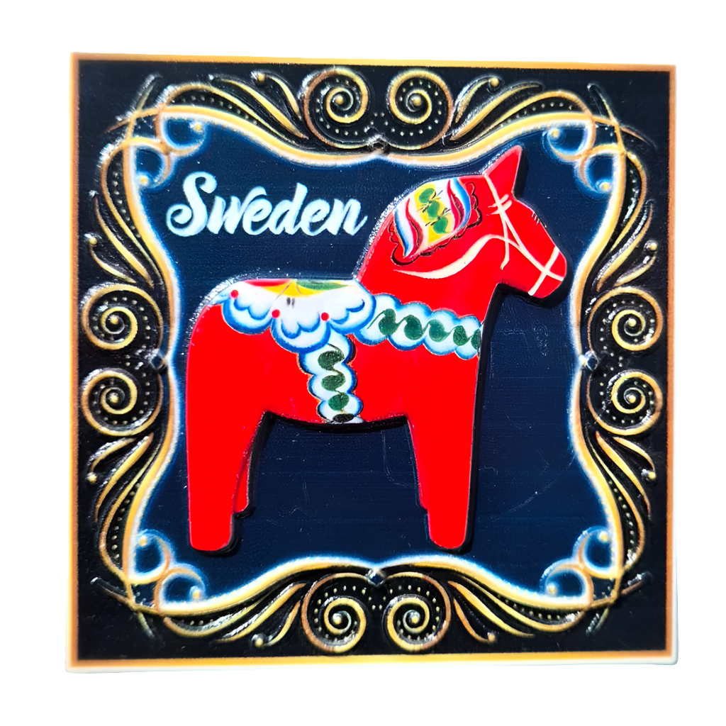 Sweden fridge magnet Midi