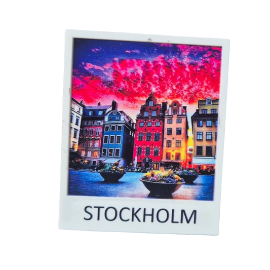 Stockholm Old Town Souvenir Fridge Magnet - SOUVENIRS SHOP