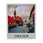 SOUVENIRS SHOP Sweden City Polaroid Magnet