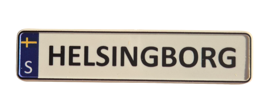 Bil registreringsskylt magnet