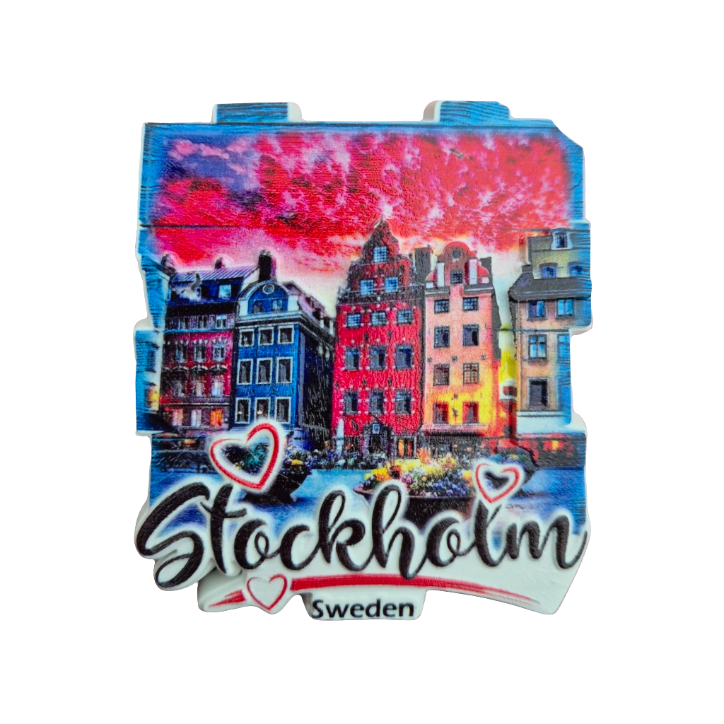 Stockholm fridge magnet MIDI
