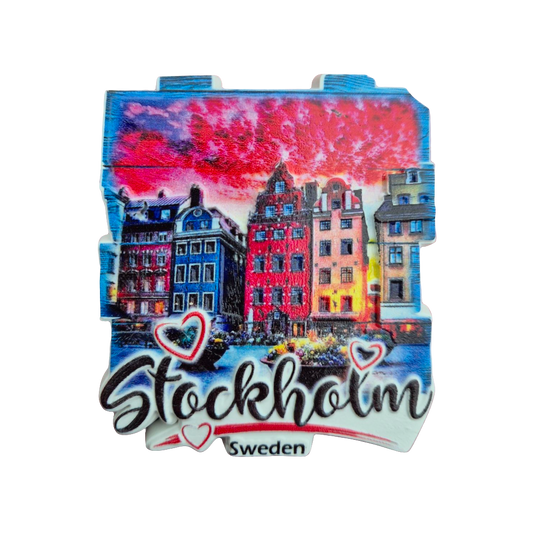 Stockholm fridge magnet MIDI