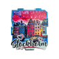 Stockholm fridge magnet MIDI