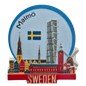 Sweden City Fridge Magnet - Malmö Souvenir Shop