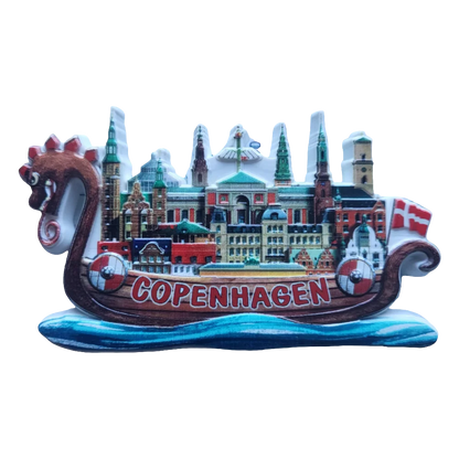 Copenhagen fridge magnet 003