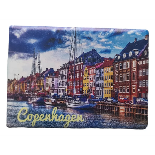 Copengahen Nyhavn - fridge magnet