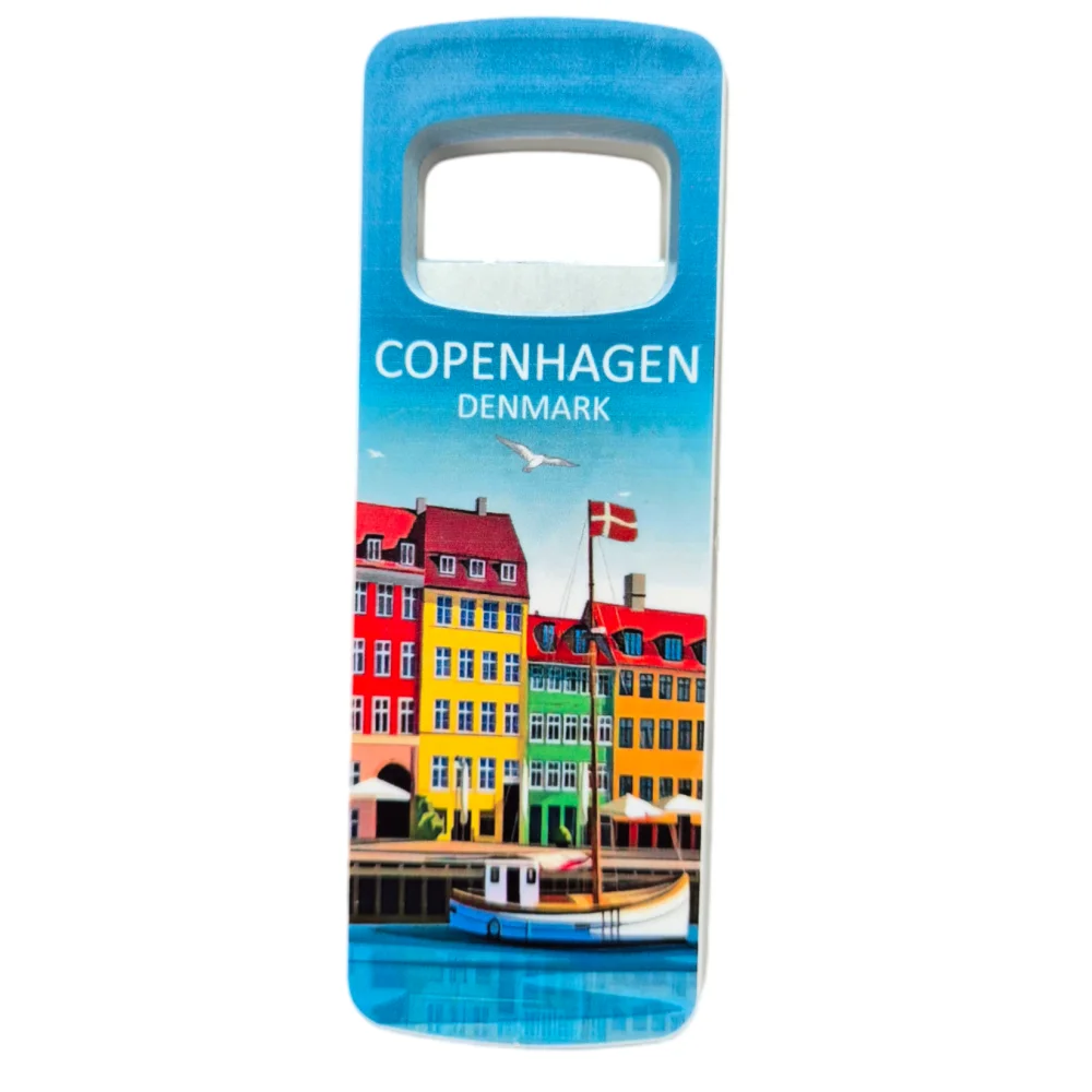 Copenhagen bottle opener