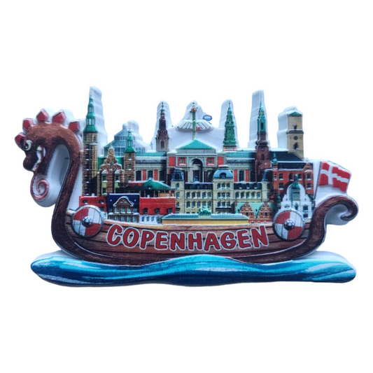 Copenhagen fridge magnet 003