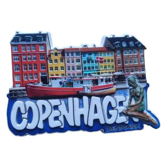 Copenhagen fridge magnet 004