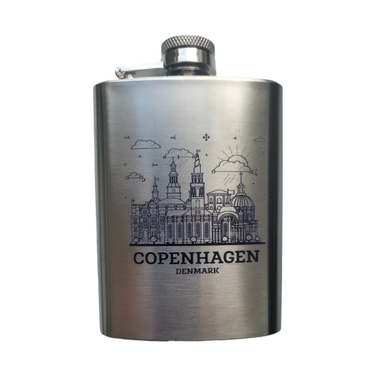 Copenhagen souvenir metal plunta