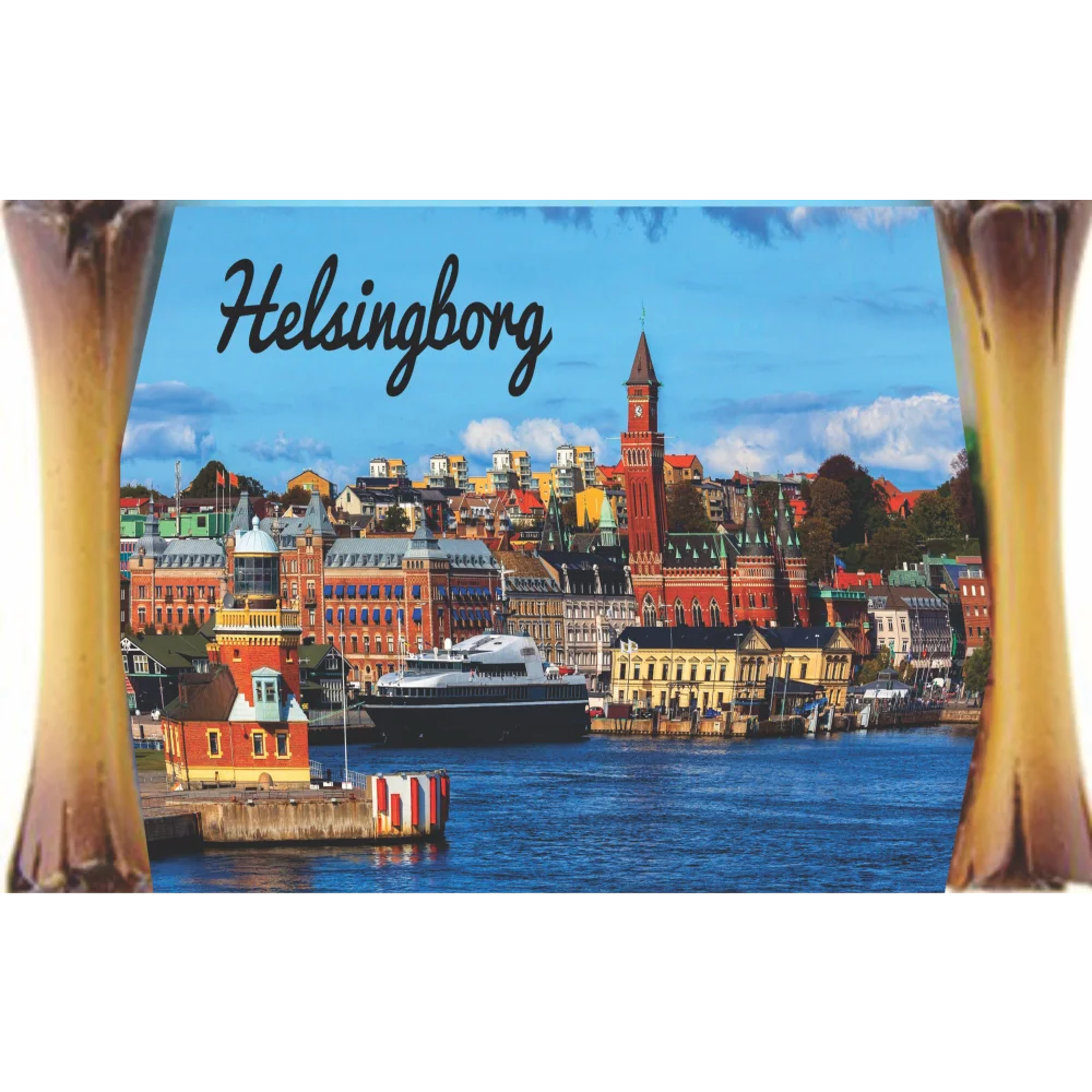 Helsingborg fridge magnet 005 - Magneter