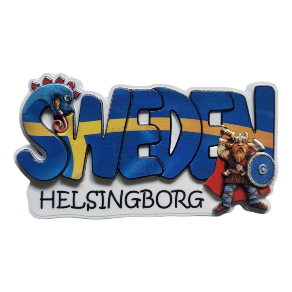 Helsingborg fridge magnet
