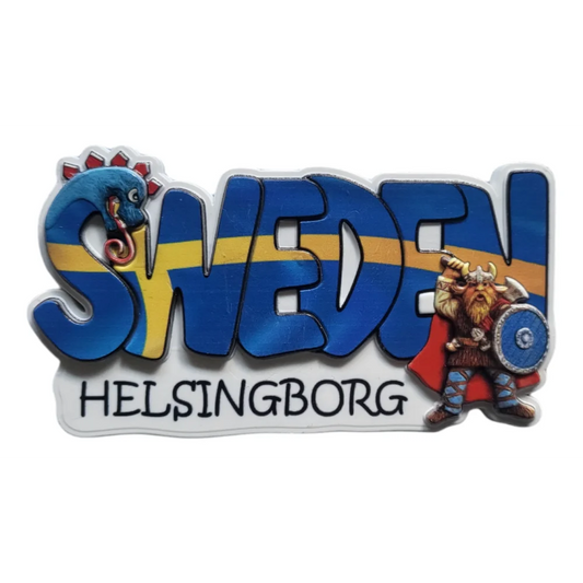 Helsingborg fridge magnet