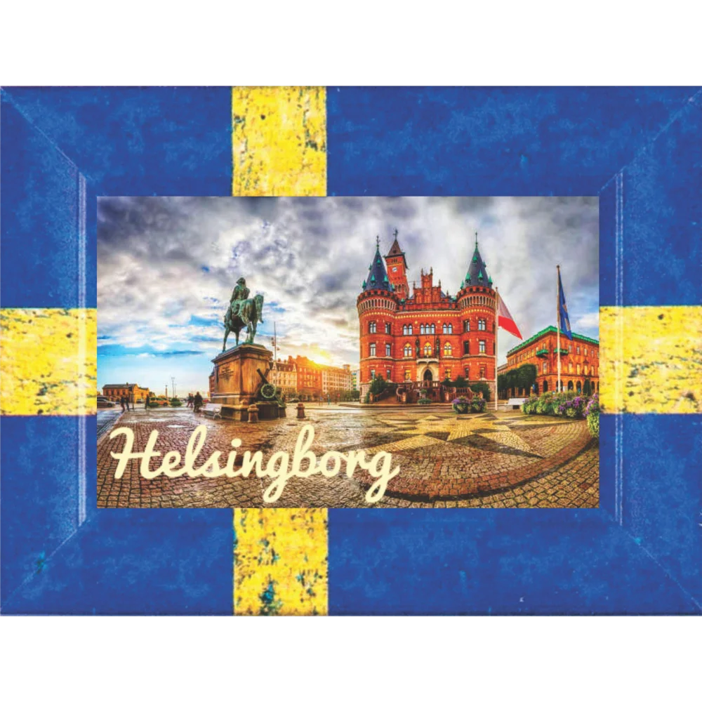Helsingborg fridge magnet