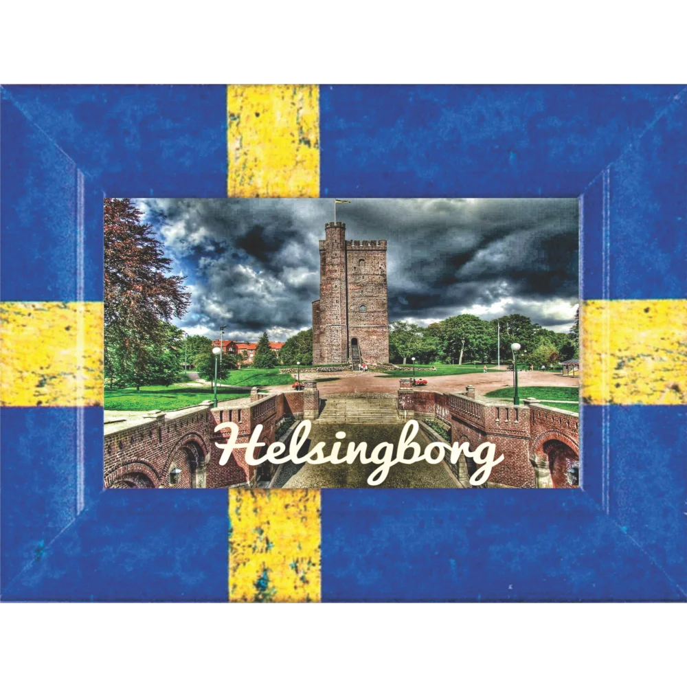 Helsingborg Kärnan fridge magnet 003