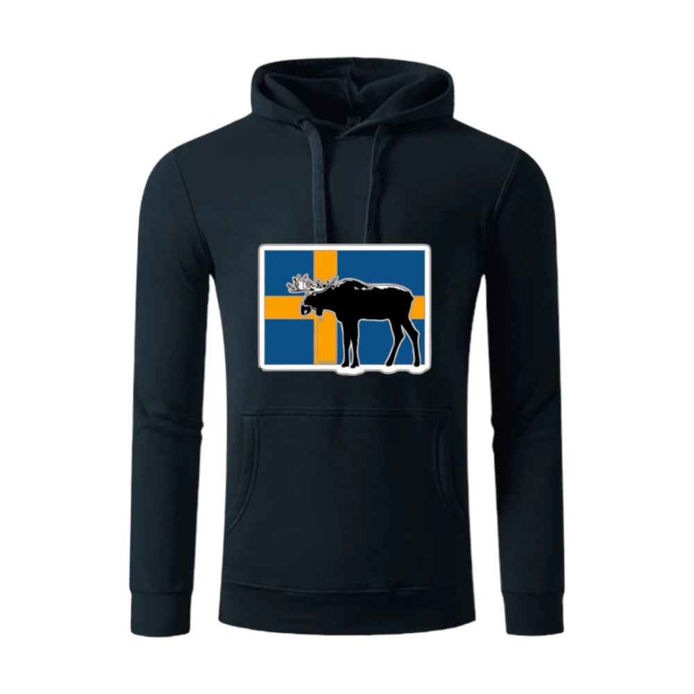 Hoodie Swedish moose - hoodies