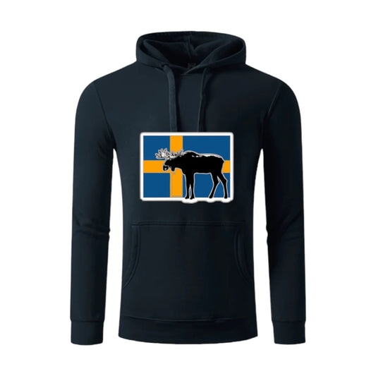 Hoodie Swedish moose - hoodies