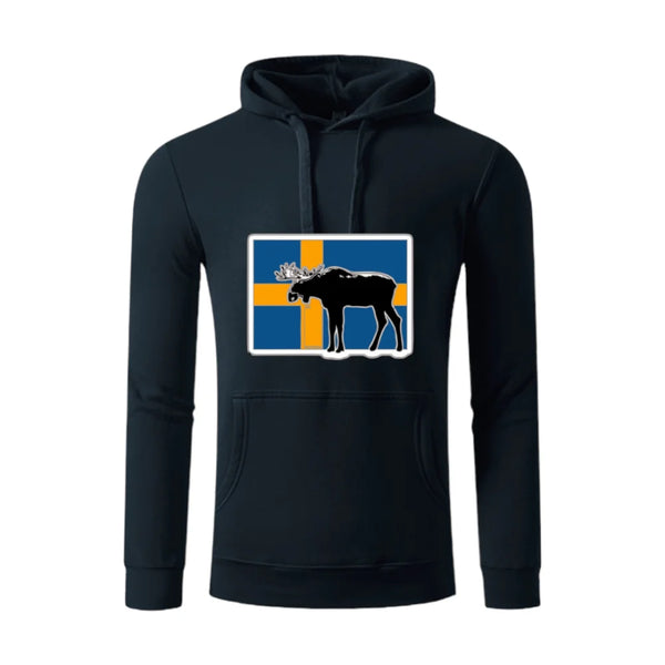 Hoodie Swedish moose - SOUVENIRS SHOP