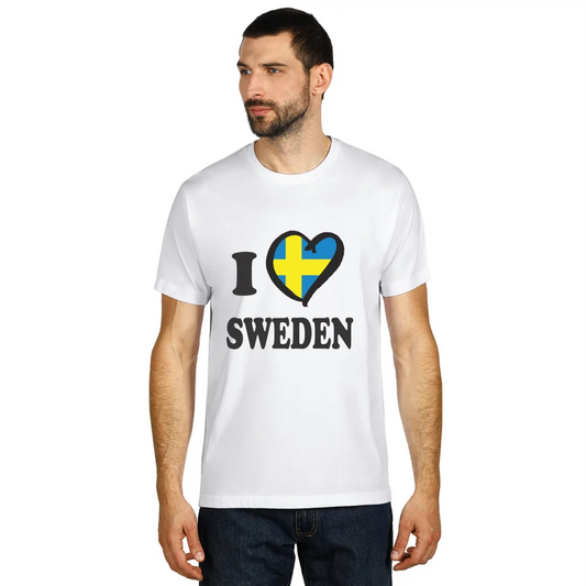 I LOVE SWEDEN - T-shirt