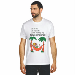 Jag är pensionär t-shirts - SOUVENIRS SHOP