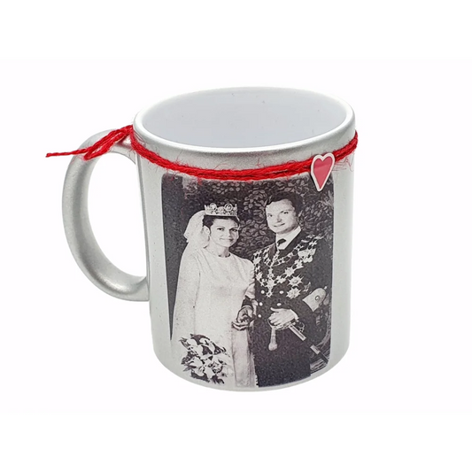 Kaffemugg Carl och Silvia - kaffemug