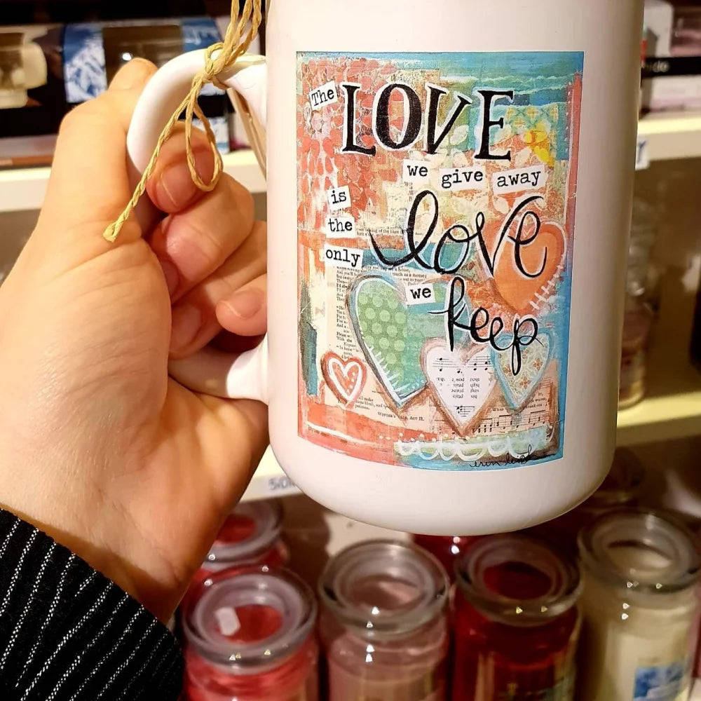 Kaffemugg Love is love - kaffemug