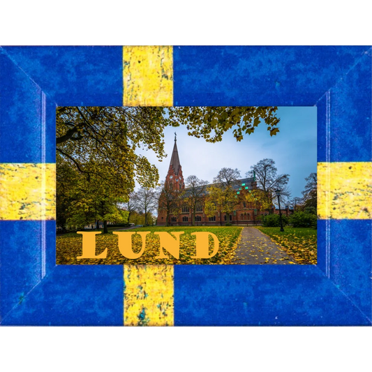 Lund fridge magnet 004 - fridge magnet