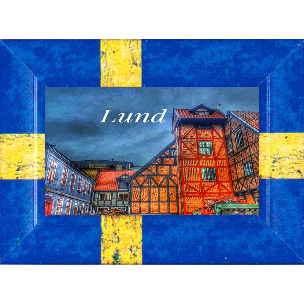 Lund kylskåp magnet 007