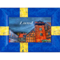 Lund kylskåp magnet 007