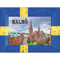 Malmö fridge magnet 006