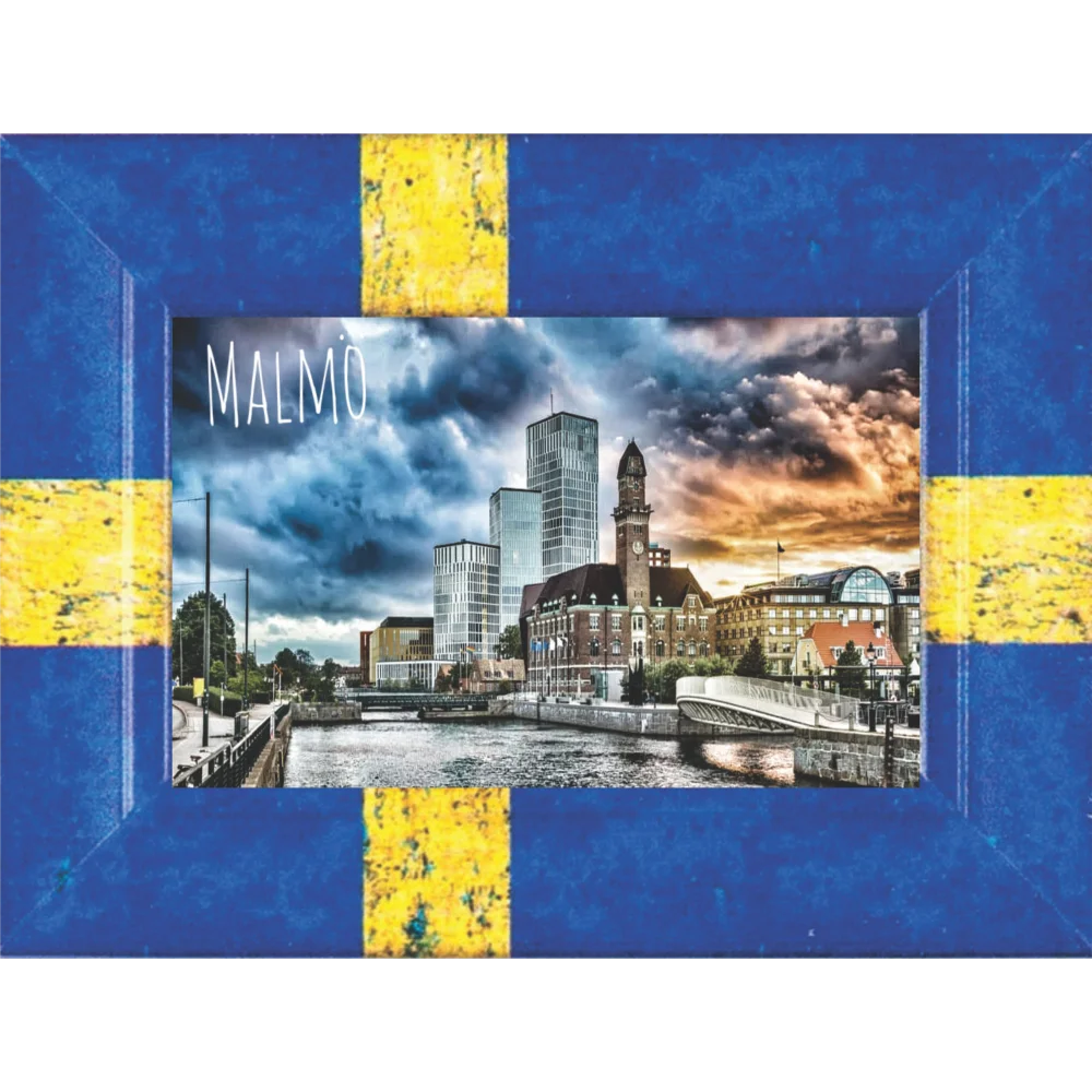 Malmö fridge magnet