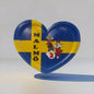 Malmö fridge magnet Hjärta - Magneter