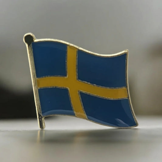 Pin Swedish flag