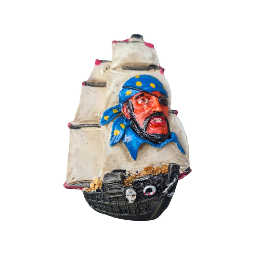 Pirate fridge magnet