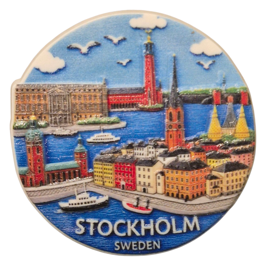 Stockholm fridge magnet
