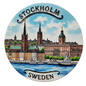 Stockholm fridge magnet