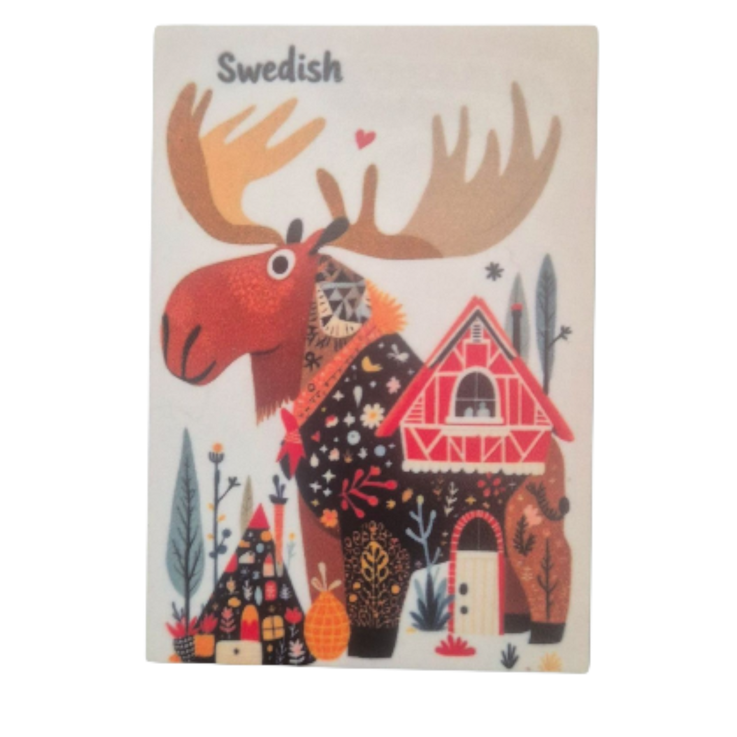 Sweden motiv fridge magnet