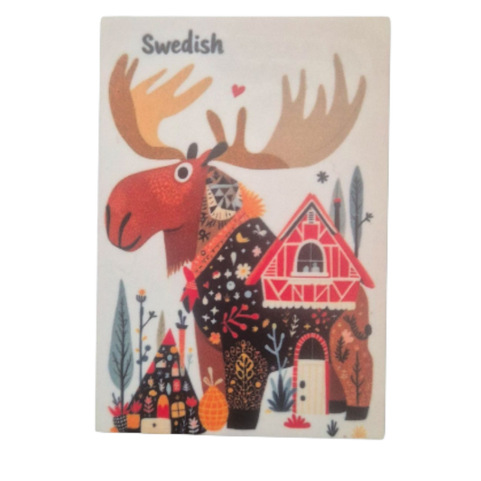 Sweden motiv fridge magnet
