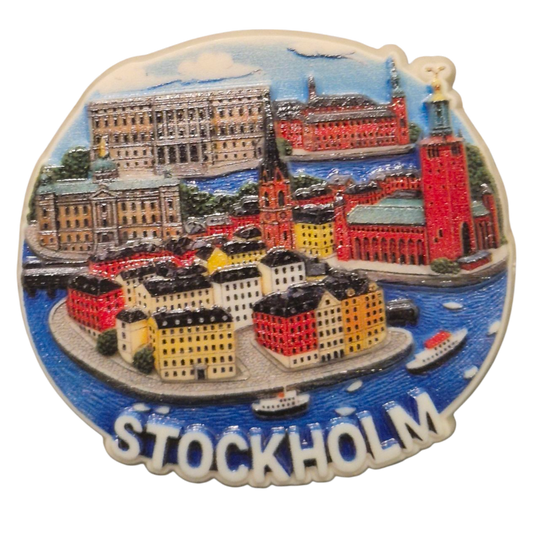 Stockholm fridge magnet
