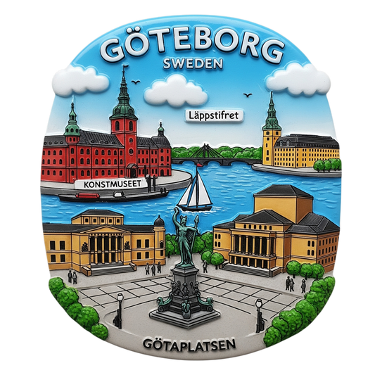 Göteborg fridge magnet