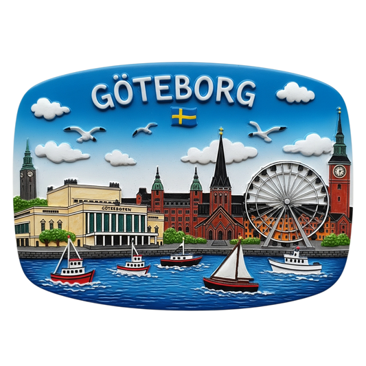Götebörg fridge magnet